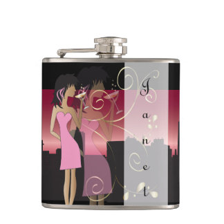 Customize Diva Girls Night Out Flask