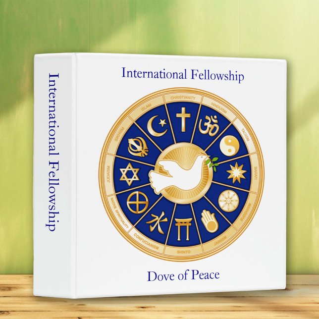 Customize Dove of Peace Binder (Dove of Peace Binder.
Customize for your special organization or event. )