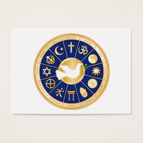 Customize Dove of Peace Display Card