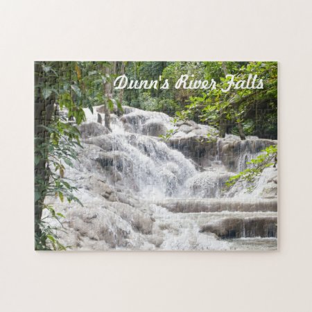 Customize Dunn’s River Falls Photo Jigsaw Puzzle