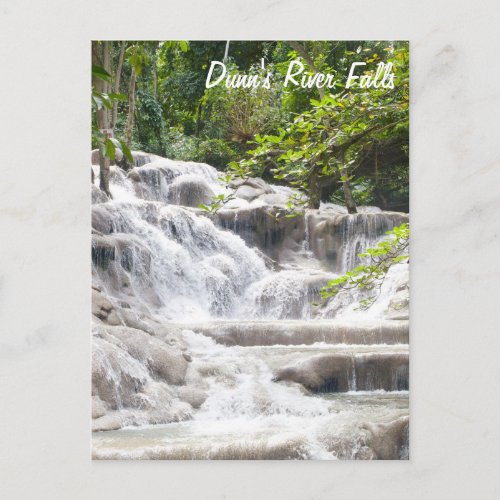 Customize Dunns River Falls photo Postcard