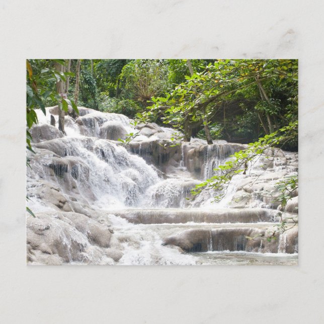 Customize Dunn’s River Falls photo Postcard (Front)