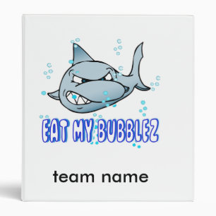 Customize Eat My Bubbles Binder