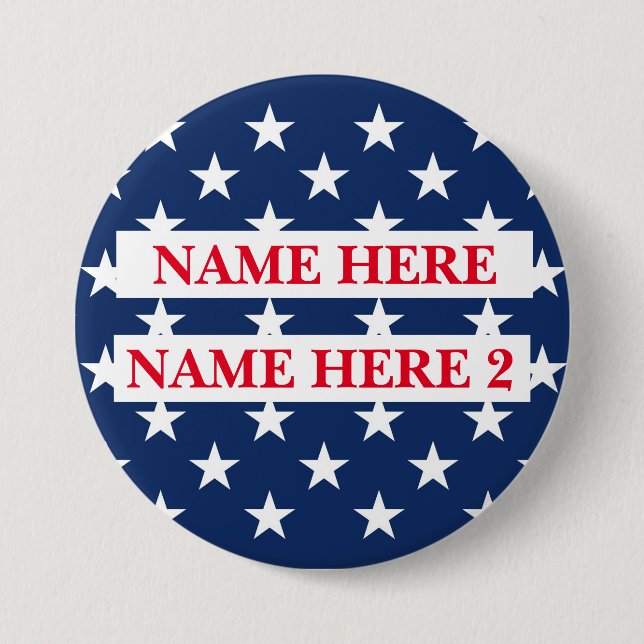 Customize Election Name  Button (Front)