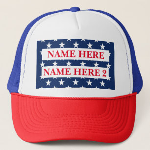 Customize Election Name  Trucker Hat