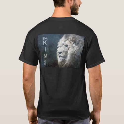 Customize Elegant Pop Art Lion Head Template T_Shirt