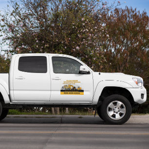 Customize Excavation General Contractor Constructi Car Magnet