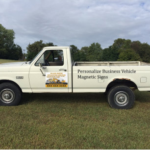 Customize Excavation General Contractor Constructi Car Magnet