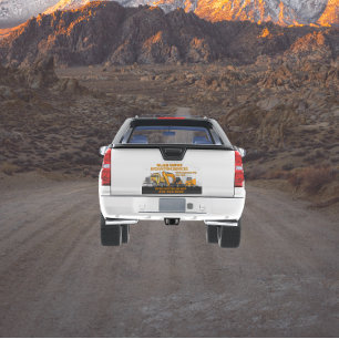 Customize Excavation General Contractor Truck Tail Car Magnet