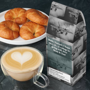 Customize F35 Military Fighter Jet Gift Roasted Coffee