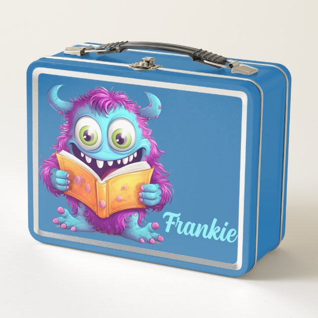 Customize Fairytale Monster  Metal Lunch Box (Front)