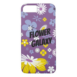 Customize Flower Galaxy iPhone 8/7 Case