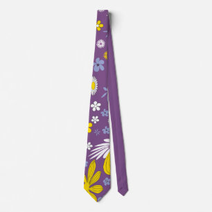 Customize Flower Galaxy Tie