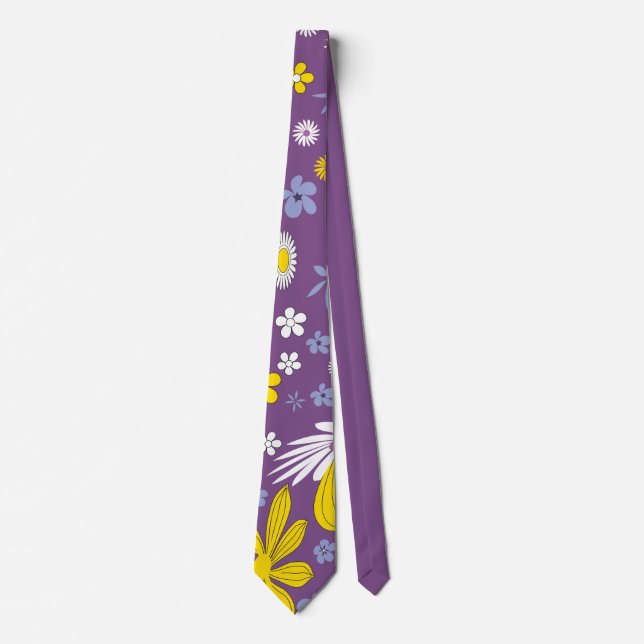 Customize Flower Galaxy Tie (Front)