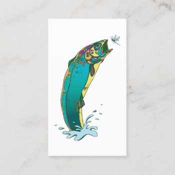 Customize Fly Fishing Business Card by TroutWhiskers at Zazzle