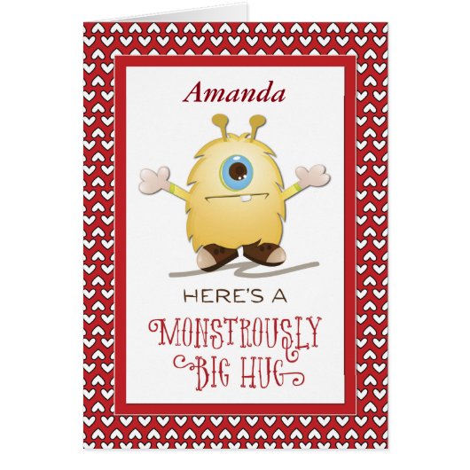 Customize for Any Relation, Babysitter Monster Hug (Front)