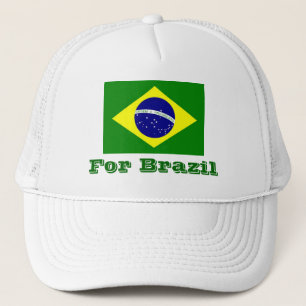 Customize For Brazil Olympic flag hat London 2012