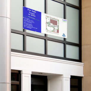 Customize For Sale Lease or BTS Site Drawing Logo Banner