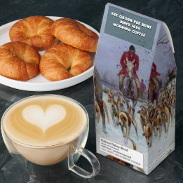 Customize Fox Hunt Huntsman Hounds Returning Home Roasted Coffee
