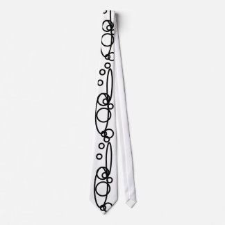 Customize Funky B&W Necktie Tie