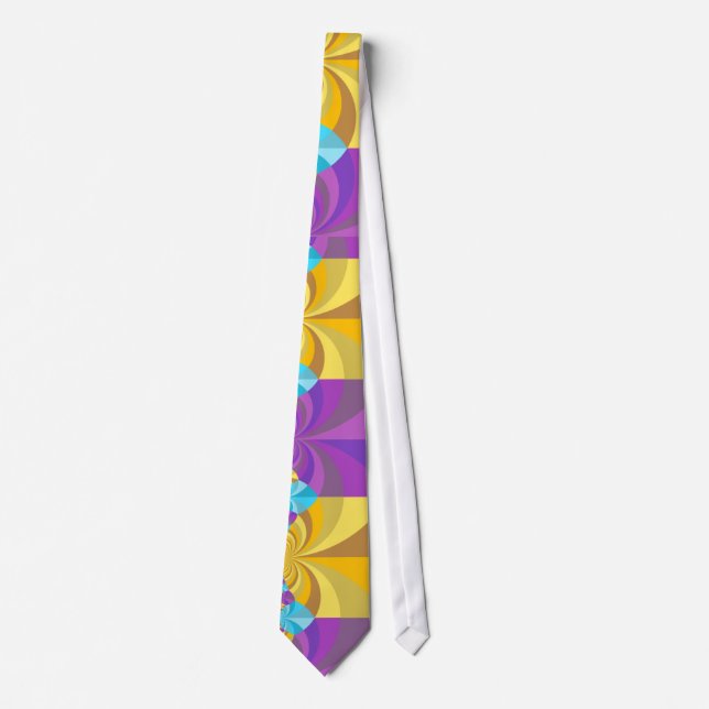 Customize Funky Colors Tie (Front)