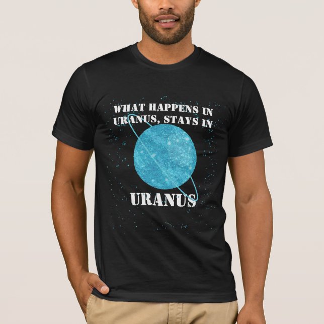 Customize Funny Uranus Shirts Uranus Meme Joke Tee (Front)