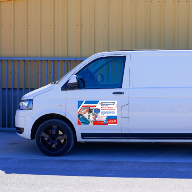 Customize Furnace Heating System Repair Van Car Magnet (Creator Uploaded)