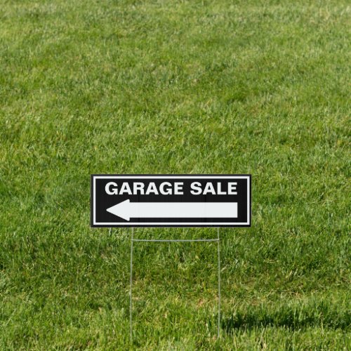 Customize Garage Yard Sale Re_Usable Street Sign