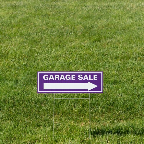 Customize Garage Yard Sale Re_Usable Street Sign