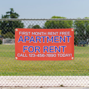 Customize Generic Apartment For Rent Lease   Banner