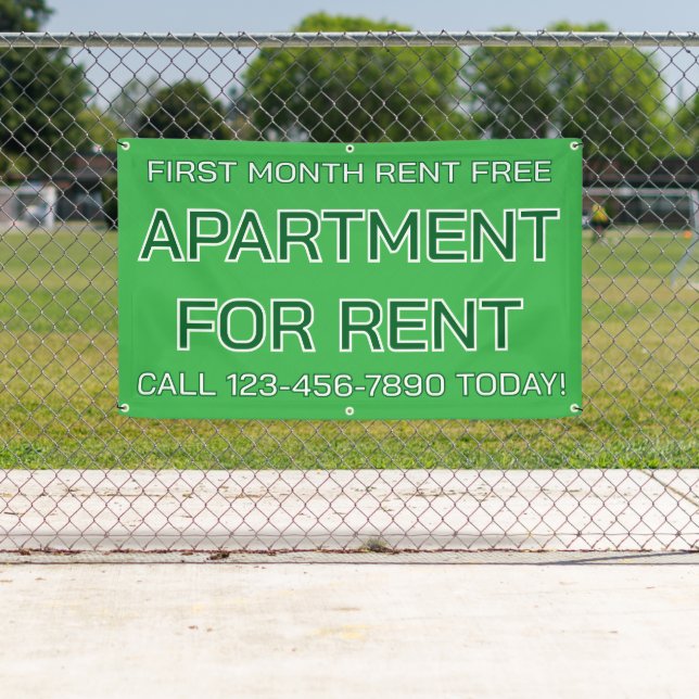 Customize Generic Apartment For Rent Lease   Banner (Insitu)