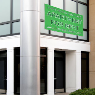 Customize Generic Apartment For Rent Lease Large Banner