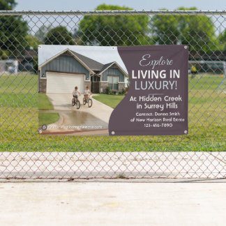 Customize Generic Home For Sale Text Real Estate Banner