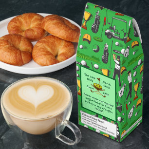 Customize Golf Course Restaurant Branding Merch 3 Roasted Coffee