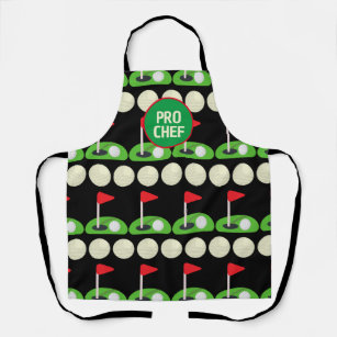 Customize Golf Pro Chef All-Over Print Apron