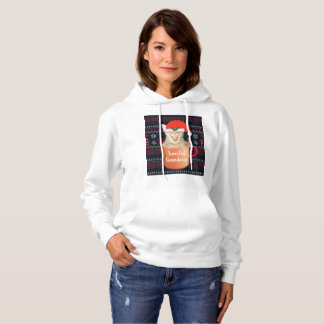 Customize Grandma's Name Christmas Gift Hoodie
