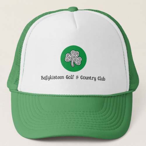 Customize Green Golf Course Hat