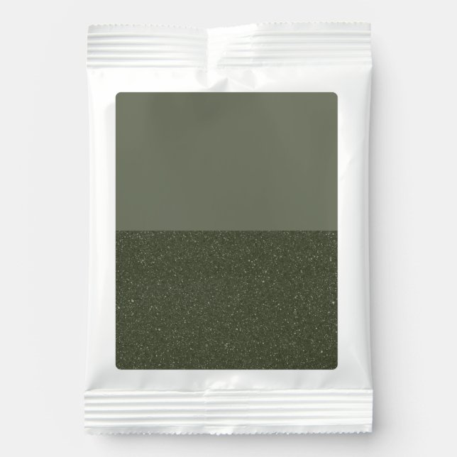 Customize Green Split Drink Mix Packet (Front)