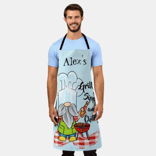 Customize Grilling BBQ  Apron