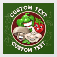 CUSTOMIZE Happy Italian Food Restaurant Kitchen