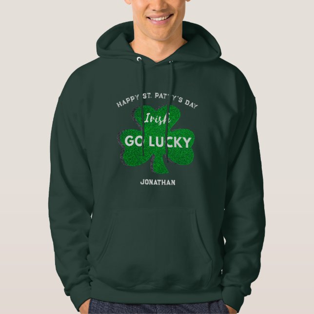 Customize Happy St. Patty's Day Sweatshirt (Front)