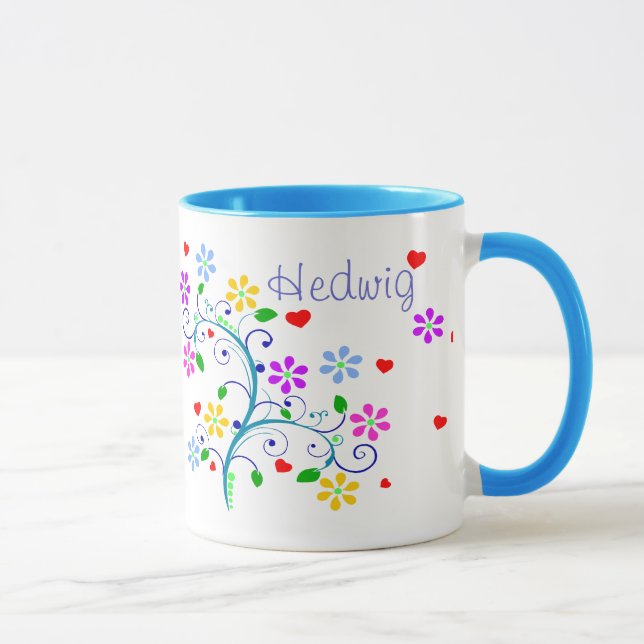Customize - Hedwig Flower Cup - We *Heart* You (Right)