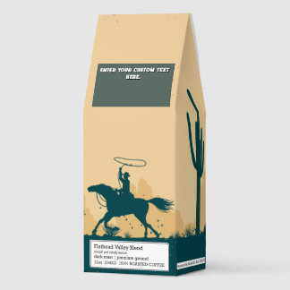 Customize High Desert Cowboy Gift Roasted Coffee