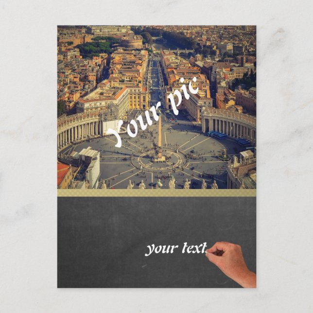 Customize Holiday Postcard (Front)