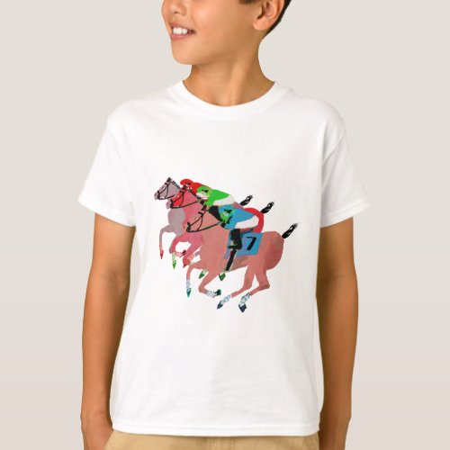 Customize Horse Racing  Design T_Shirt