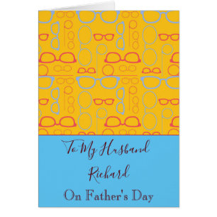 Customize Husband Father's Day Cards