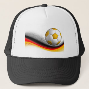 Customize I love football soccer t-shirts Trucker Hat
