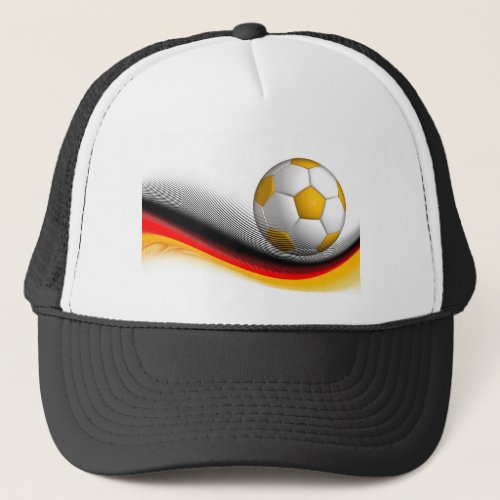 Customize I love football soccer t_shirts Trucker Hat
