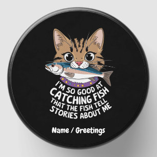 Customize I'm So Good Catching Fish  Mini Candle Favors