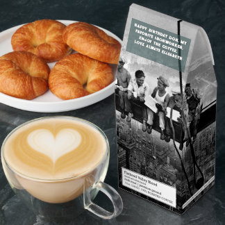 Customize Ironworker Vintage New York Skyscraper Roasted Coffee